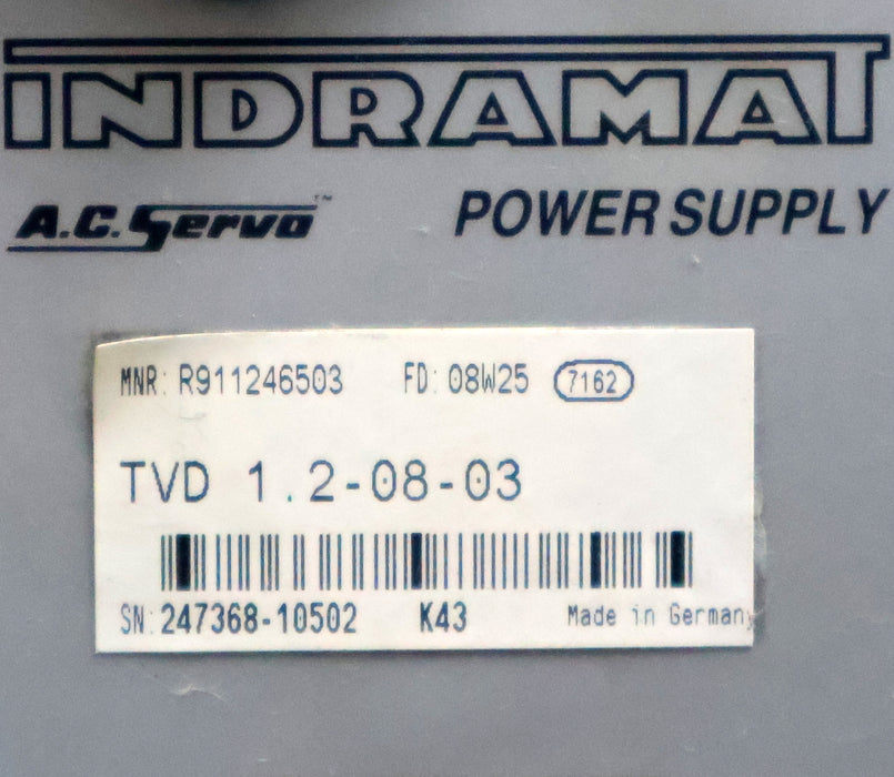 Bild des Artikels INDRAMAT-Power-Supply-TVD-1.2-08-03-gebraucht-repariert-getestet-Funktion-ok