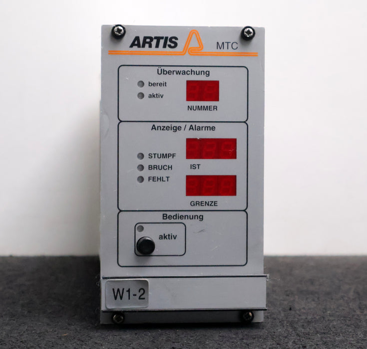 Bild des Artikels ARTIS-Prozessüberwachungsmodul-MTC-W1-2-Vers.-1.37-gebraucht-repariert-getestet