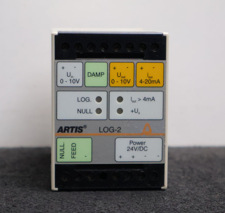 Bild des Artikels ARTIS-Messumformer-LOG-2-24VDC-gebraucht-repariert-getestet-Funktion-ok