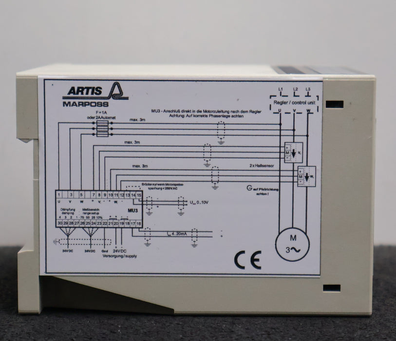 Bild des Artikels ARTIS-Messumformer-MU-3-24VDC-gebraucht-repariert-getestet-Funktion-ok
