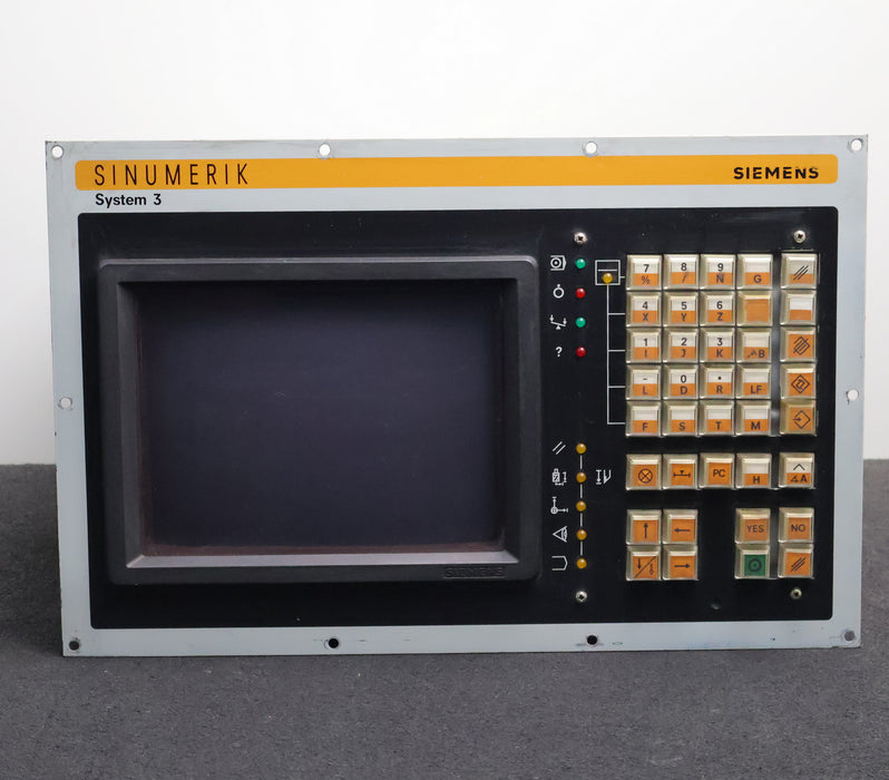 Bild des Artikels SIEMENS-SINUMERIK-System-3-Bildschirm-Bedientafel-6FC3888-5MC-24V-45VA