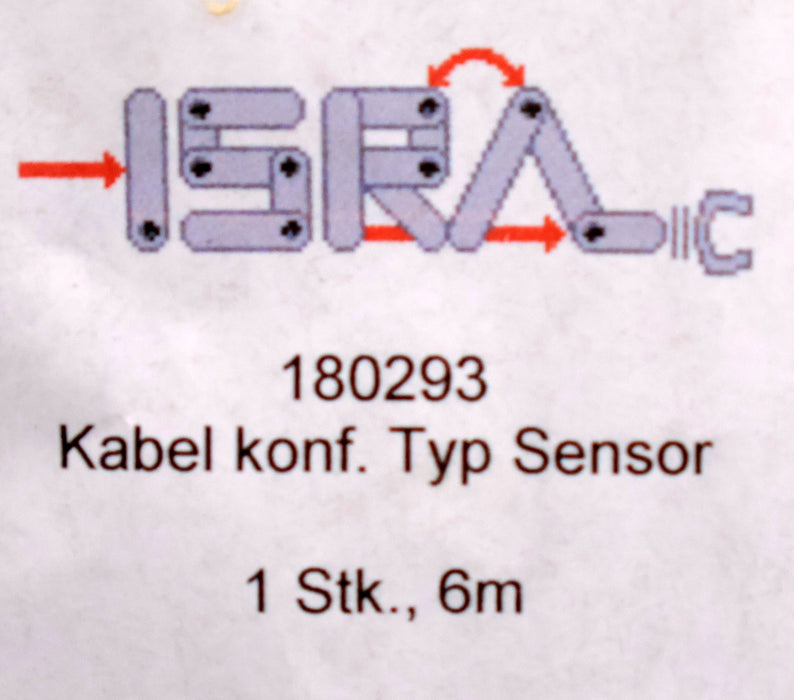 Bild des Artikels ISRA-VISION-Kabel-konf.-Typ-Sensor-180293-12-polig-Kabellänge-6m-unbenutzt