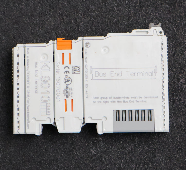 Bild des Artikels BECKHOFF-Bus-End-Terminal-EL9010-gebraucht-repariert-getestet-Funktion-ok