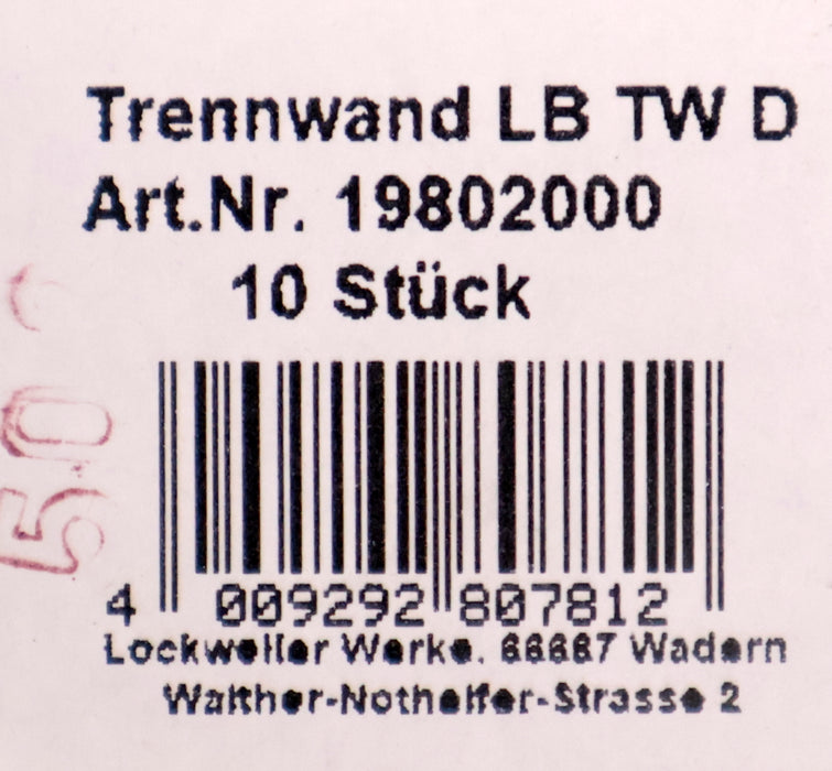 Bild des Artikels 10x-Trennwand-für-Regalkasten-LB-TW-D-0-transparent-Außenmaße:-170x70mm