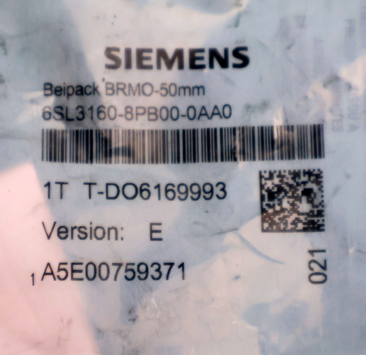 Bild des Artikels SIEMENS-6SL3160-8PB00-0AA0-Beipack-BRMO-50mm-Version-E-unbenutzt-in-OVP