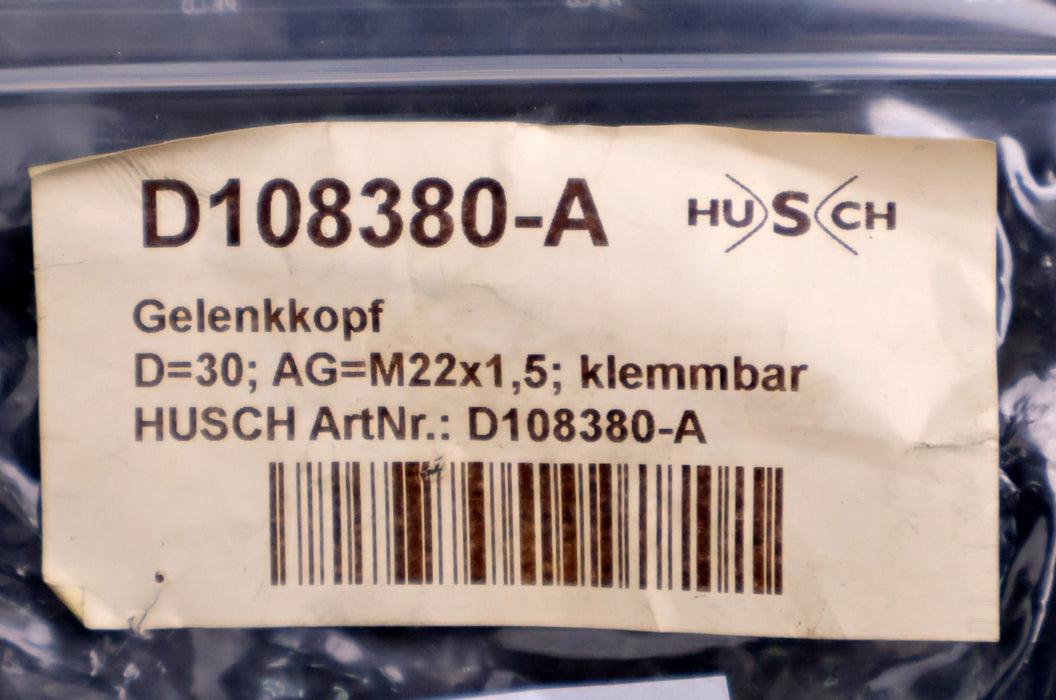 Bild des Artikels HUSCH-Gelenkkopf-klemmbar-für-WellenØ-30mm-AG=-M22x1,5-unbenutzt