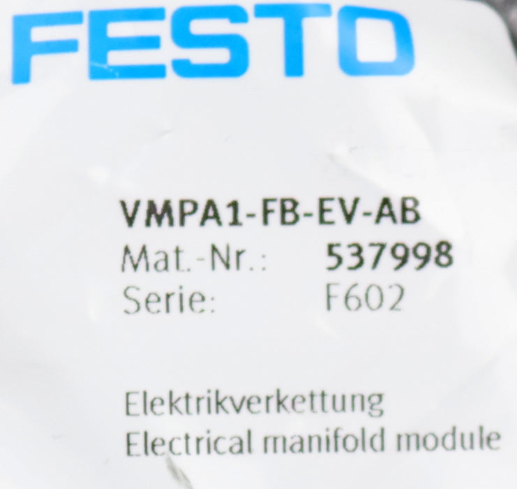 Bild des Artikels FESTO-Proportional-Druckregelventil-VPPM-8TA-L-1-F-0L6H-S1C1-Mat.Nr.-572408-PN13