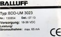 Bild des Artikels BALLUFF-Analogwertanzeige--BDD-UM-3023-Nr.:-130854-max.-65mA-18-36VDC-unbenutzt