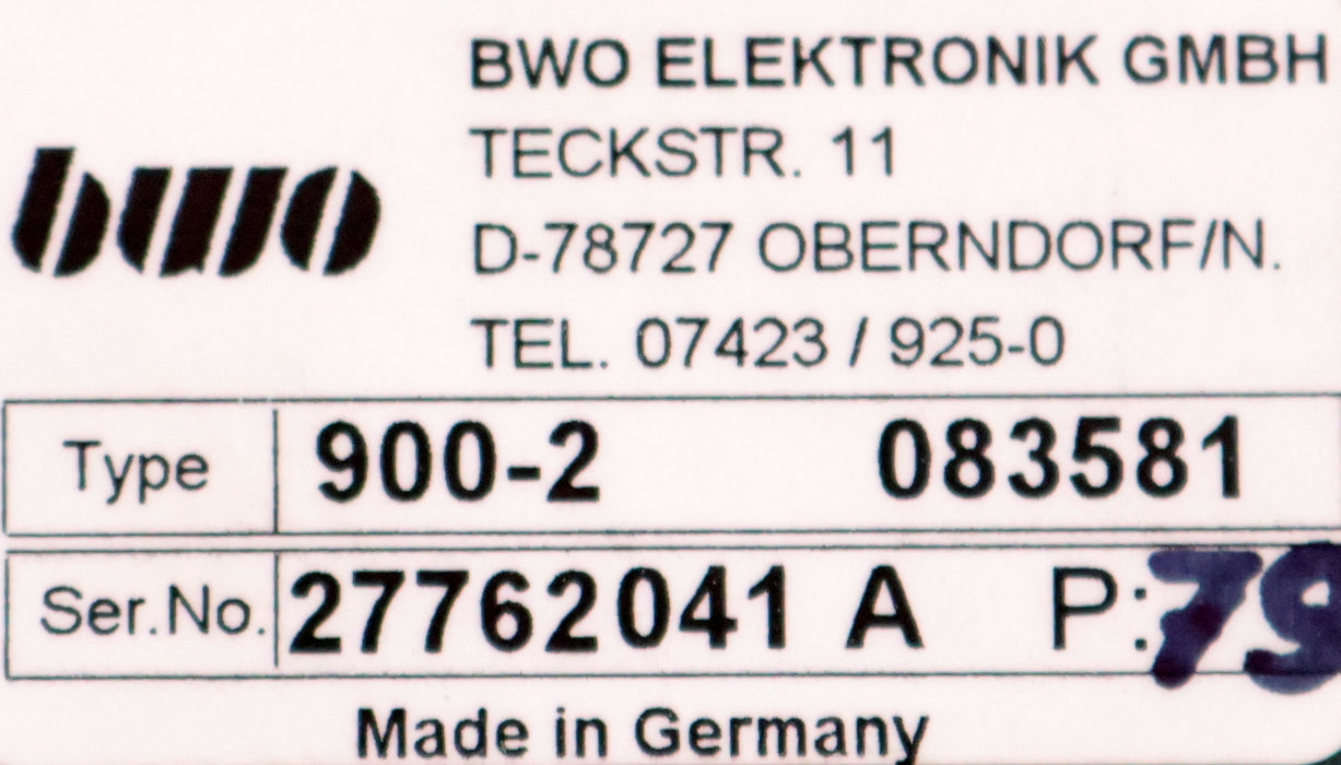 Bild des Artikels BWO-Power-Unit-CNC-084564-im-BWO-Chassis-Type-900-2-083581-2-Steckplätze