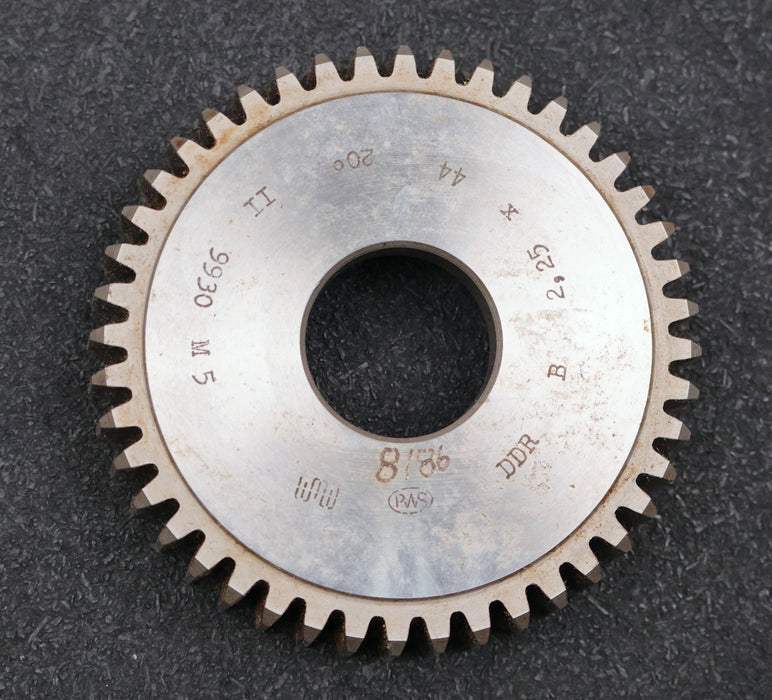 Bild des Artikels PWS-Scheibenschneidrad-gear-shaper-m=-2,25mm-EGW-20°-Z=-44-Ø-106x20,5xØ-1-1/4"