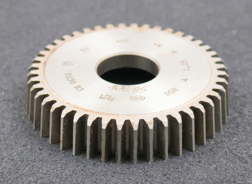 Bild des Artikels PWS-Scheibenschneidrad-gear-shaper-m=-2,25mm-EGW-20°-Z=-44-Bezugsprofil-II