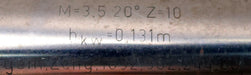 Bild des Artikels LORENZ-Schaftschneidrad-gear-shaper-m=-3,5mm-20°-EGW-Z-=-10-Schaft-Größe-MK4