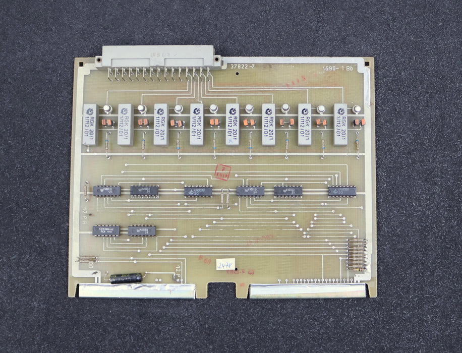 Bild des Artikels VEM-NUMERIK-RFT-DDR-Einschubplatine-37822-7-NKM-RFT-54895-Beschriftung-4695-1