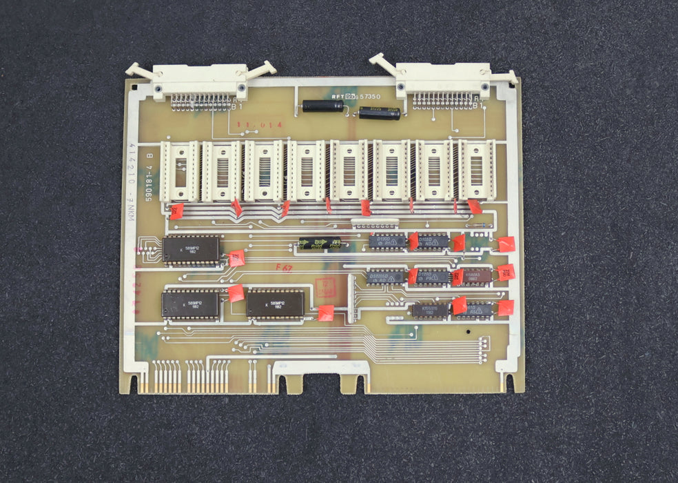 Bild des Artikels VEM-NUMERIK-RFT-DDR-Einschubplatine-414210-7-NKM-RFT-57350-Beschriftung-590181-4