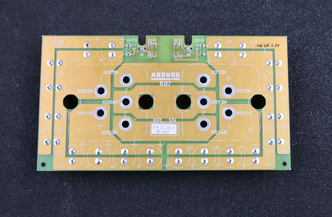 Bild des Artikels ARBURG-Steckplatine-ARB-687-SN-123213-123.664-ohne-Brückengleichrichter