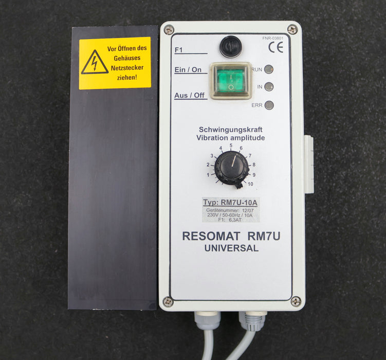 Bild des Artikels RESOMAT-Steuergerät-RM7U-10A-230V-50-60Hz-F1=-6,3AT-mit-Kühleinrichtung-getestet