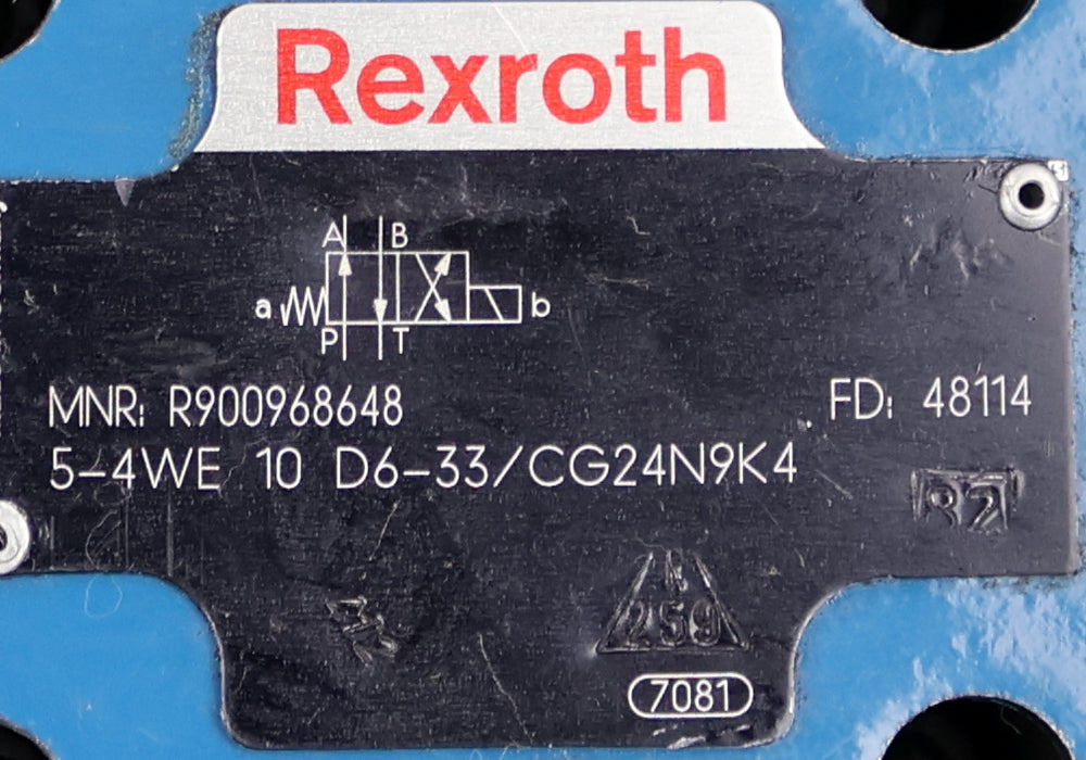 Bild des Artikels BOSCH-REXROTH-/-ARBURG-Hydraulik-Proportional-Ventil-R900968648-5-4WE-10-D6-33