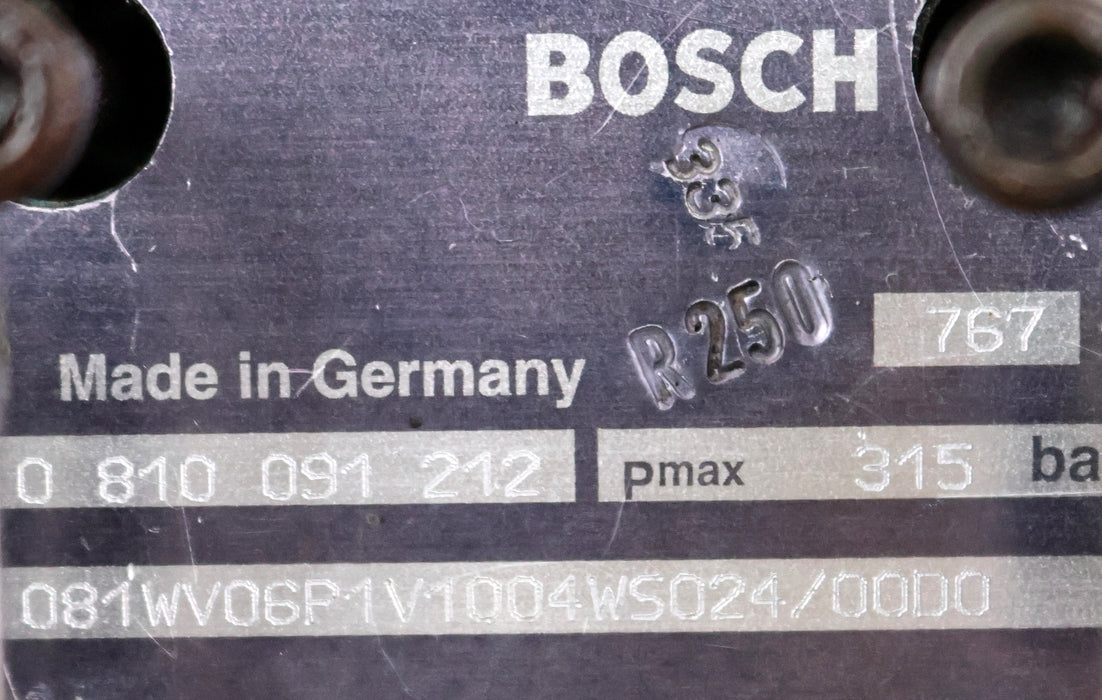 Bild des Artikels BOSCH-REXROTH-/-ARBURG-Hydraulik-Ventil-0-810-091-212---315bar