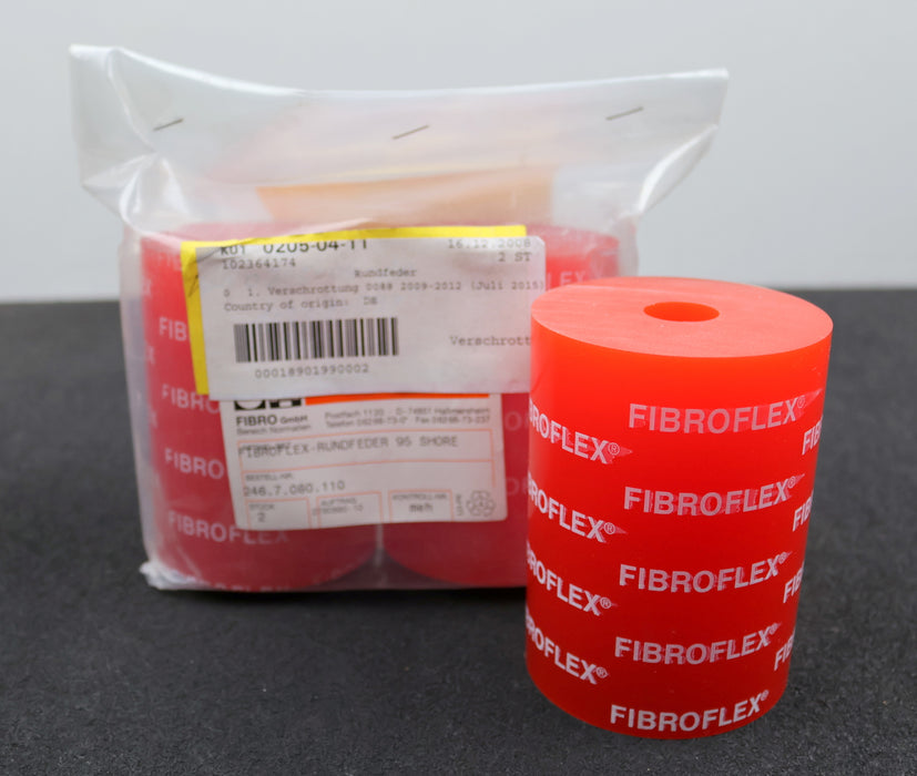 Bild des Artikels FIBRO-FIBROFLEX-Rundfeder-Best.Nr.-246.7.080.110-Länge-110mm-AußenØ-80mm