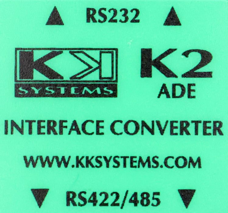 Bild des Artikels KK-Systems-Inline-Converter-K2-ADE-von-RS232-zu-RS422/485-9PinF-unbenutzt