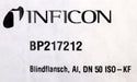 Bild des Artikels INFICON-Blende-ISO-KF-DN50-Art.Nr.-BP217212-Aluminium-unbenutzt-in-OVP