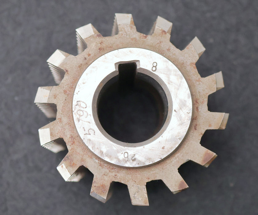 Bild des Artikels PWS-Zahnrad-Wälzfräser-gear-hob-m=-2,5mm-20°-EGW-BP-II-nach-DIN3972-Ø89x88xØ32mm