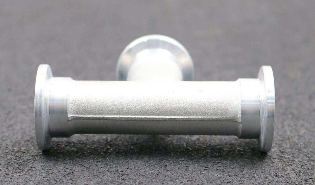 Bild des Artikels ISO-KF-T-Stück-Aluminium-DN16-Einbaulänge-E=-80mm-Vakuum-Anwendung