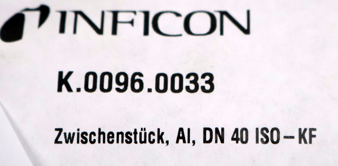 Bild des Artikels INFICON-ISO-KF-Zwischenstück-K.0096.0033-Aluminium-DN40-Einbaulänge-L-=-130mm