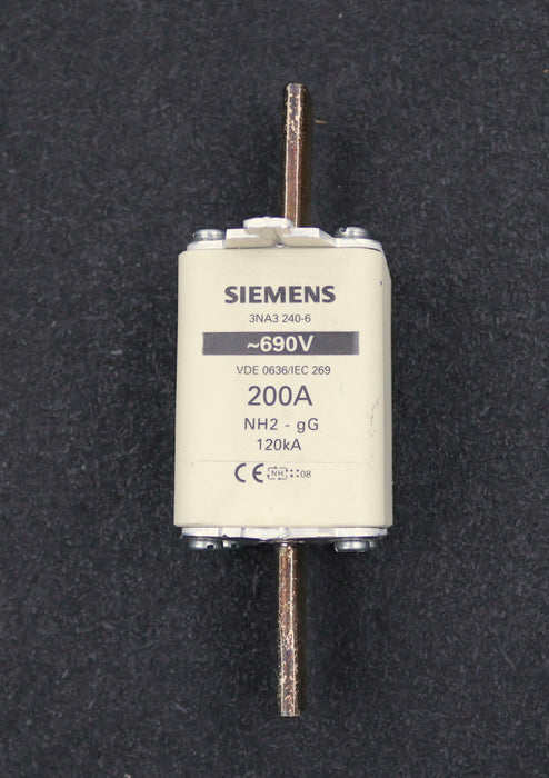 Bild des Artikels SIEMENS-3x-NH2-Sicherungseinsatz-200A-690VAC-3NA3240-6-unbenutzt