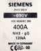 Bild des Artikels SIEMENS-NH3-Sicherungseinsatz-400A-690VAC-3NA3360-6-unbenutzt