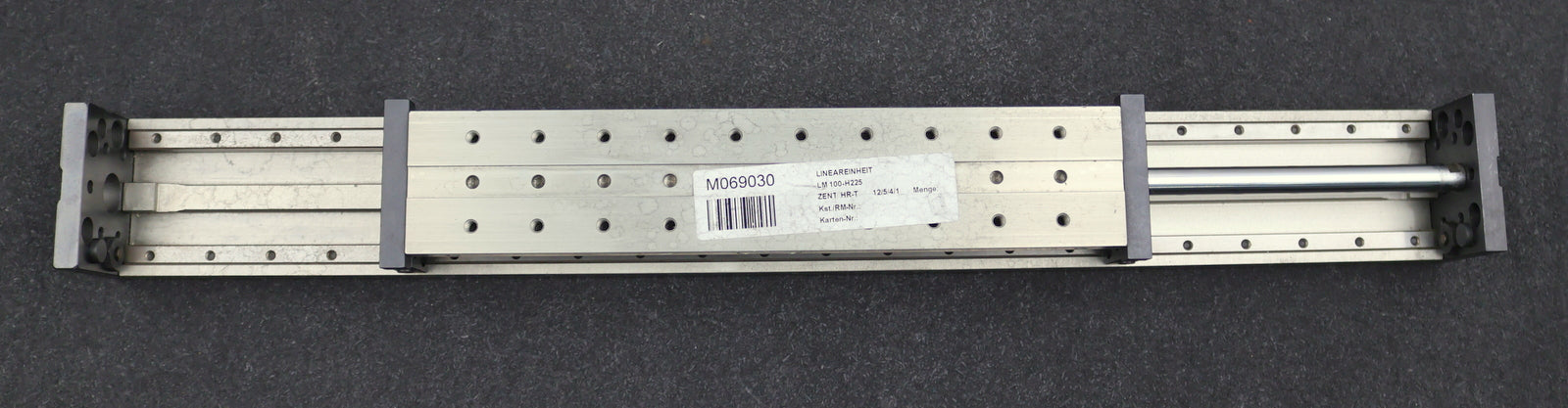 Bild des Artikels SCHUNK-pneumatische-Lineareinheit-LM100-H225-Hub-225mm-Art.Nr.-0314069