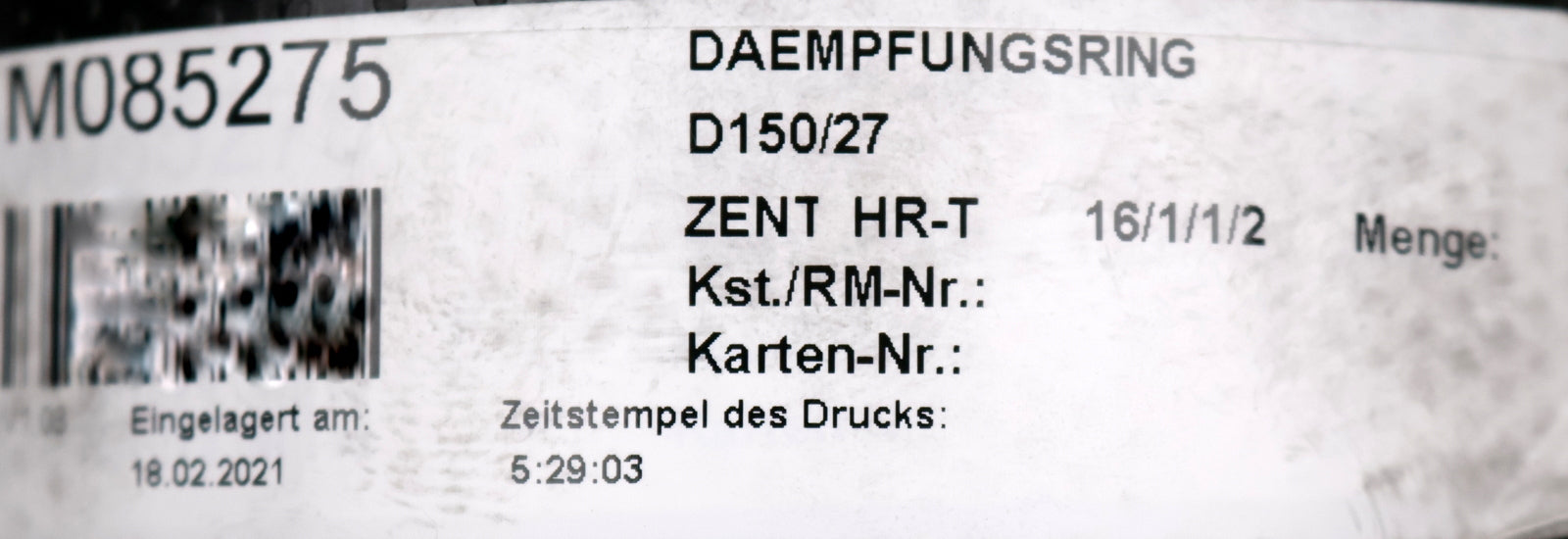 Bild des Artikels KTR-Dämpfungsring-verriegelt-D150/27-unbenutzt