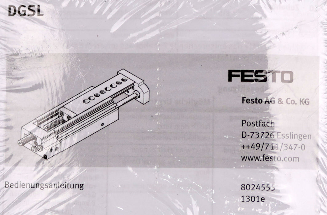 Bild des Artikels FESTO-Mini-Schlitten-DGSL-25-30-P1A-Mat.Nr.-544041-Hub-30mm-KolbenØ-25mm