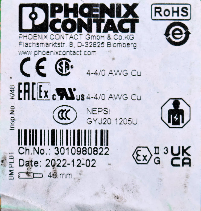 Bild des Artikels PHOENIX-CONTACT-3x-Schutzleiter-Reihenklemme-PTPOWER-95-PE-Ord.No.-3260106