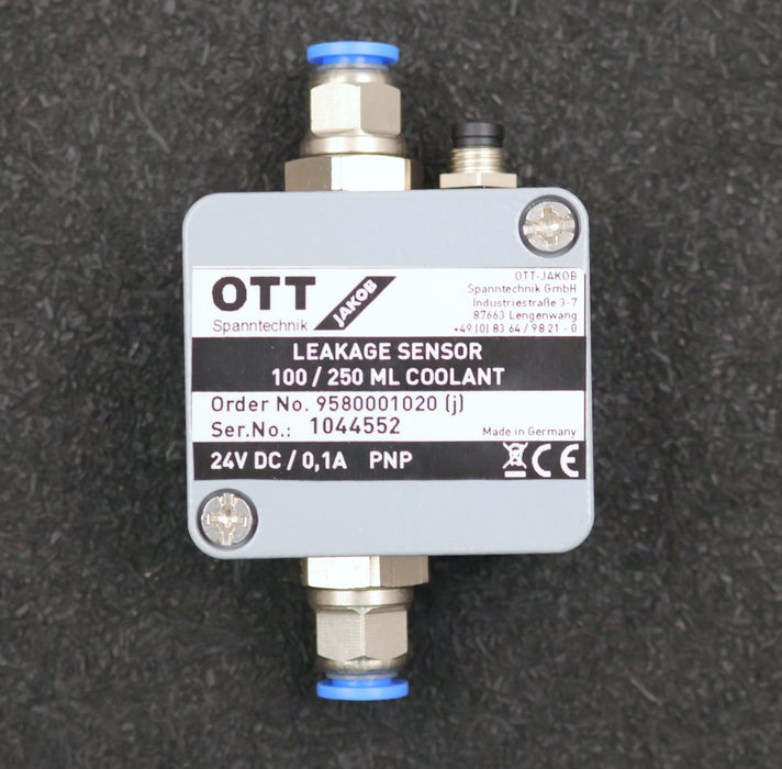 Bild des Artikels OTT-Leckage-Sensor-100/250-ML-COOLANT-Coolant-50x45x30-2xG1/8-LSE-Nr.-9580001020