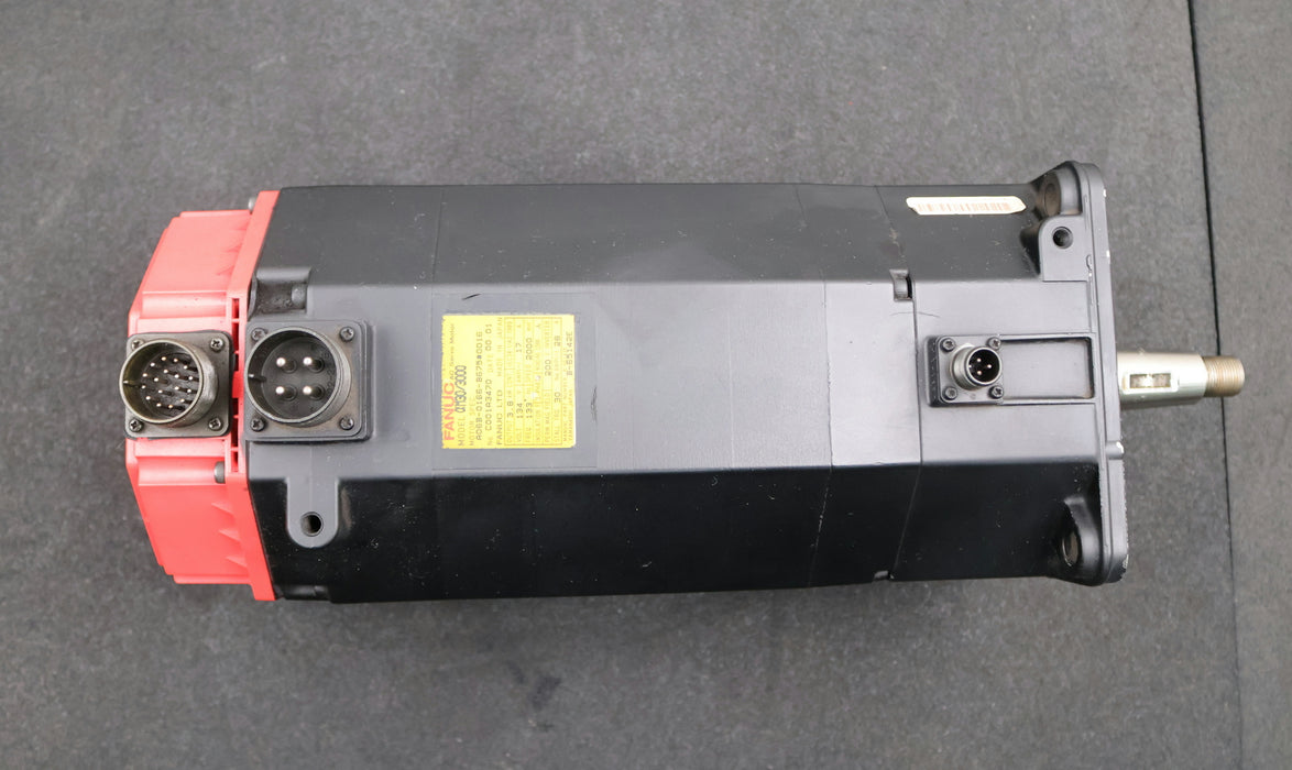 Bild des Artikels FANUC-AC-Servo-Motor-a-M30/3000-A06B-0166-B675#0016-3,8kW-134V-133Hz