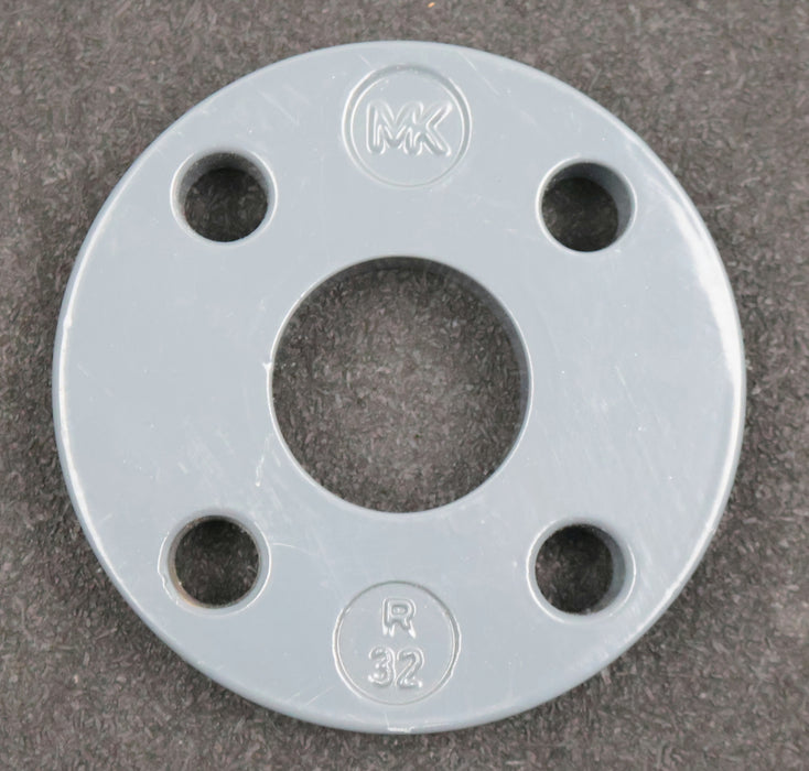 Bild des Artikels VDL-2x-Aluminium-Flansch-Größe-32-ALU972032-InnenØ-42mm-AußenØ-115mm-Höhe-17mm