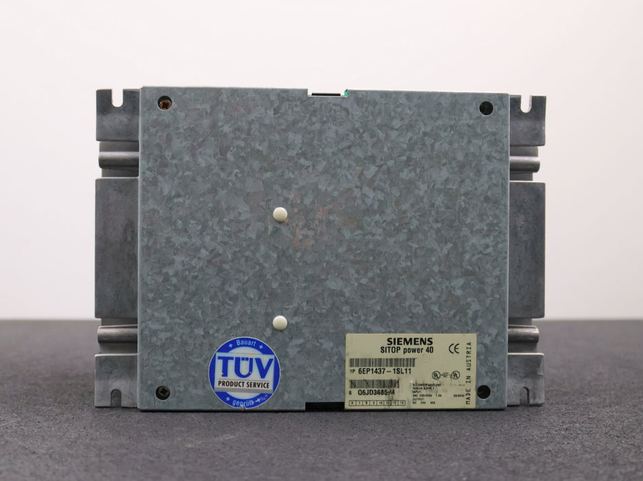 Bild des Artikels SIEMENS-SITOP-power-40-Stromversorgung-6EP1437-1SL11-Input-3AC-400V/-1,9A