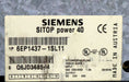 Bild des Artikels SIEMENS-SITOP-power-40-Stromversorgung-6EP1437-1SL11-Input-3AC-400V/-1,9A