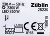 Bild des Artikels ZUEBLIN-Bewegungsmelder-SWISS-GARDE-300-UP-IP55-230VAC-50Hz-2300W/-10A