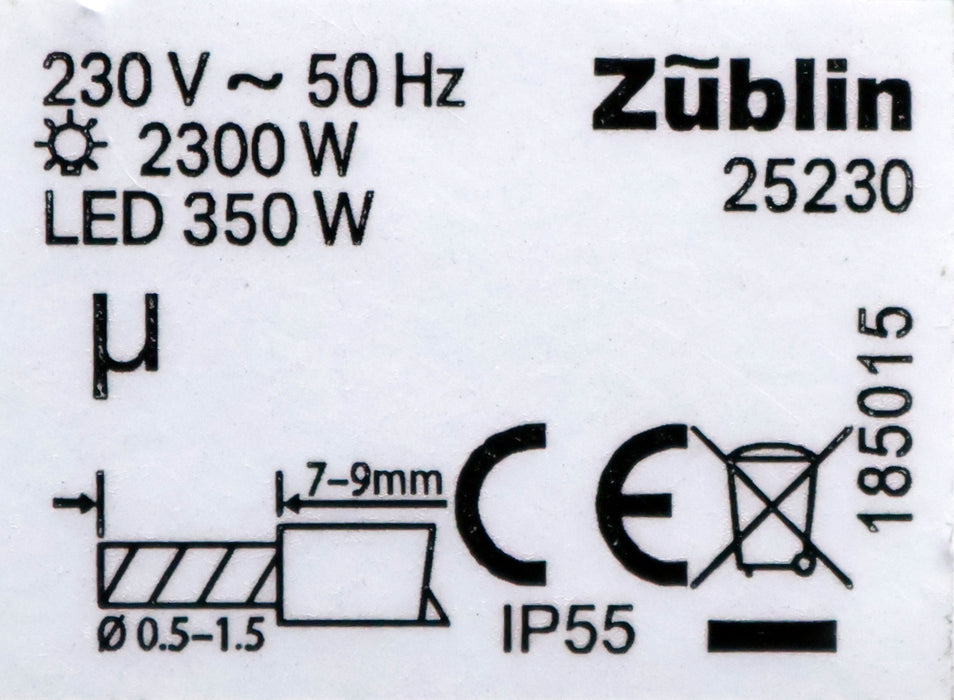 Bild des Artikels ZUEBLIN-Bewegungsmelder-SWISS-GARDE-300-UP-IP55-230VAC-50Hz-2300W/-10A