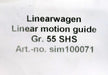 Bild des Artikels THK-Führungswagen-Linear-motion-guide-SHS-55-VSS-Gr.-55-SHS-unbenutzt