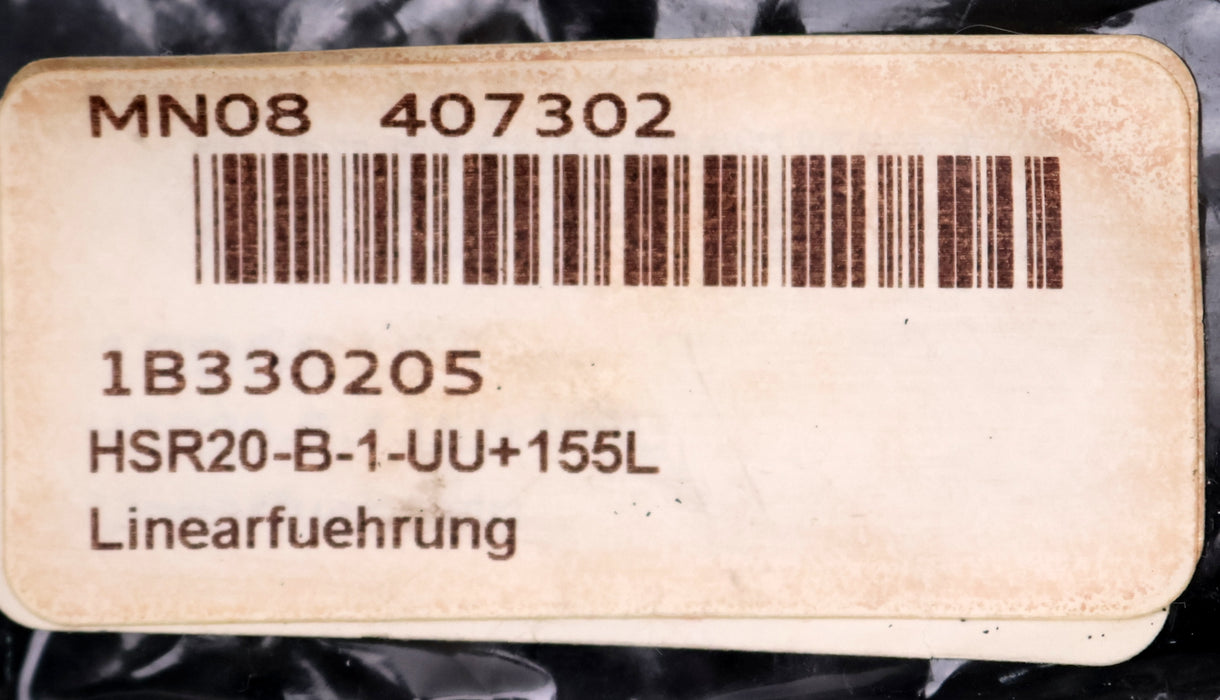 Bild des Artikels THK-Linearführung-HSR20-B-1-UU-+155L-mit-Führungsschiene-155mm-lang