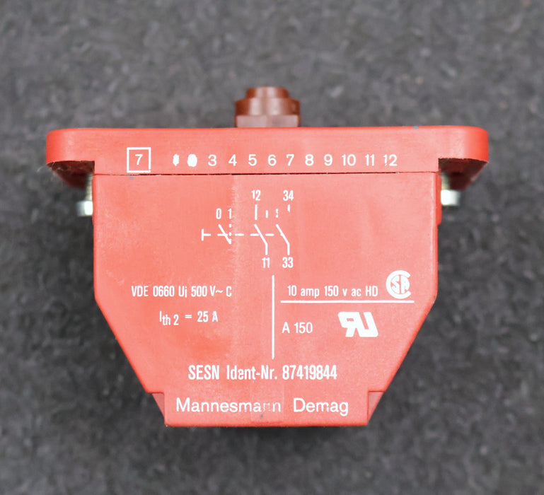 Bild des Artikels DEMAG-Schaltelement--SESN-ID-87419844-unbenutzt