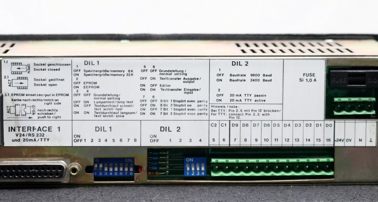 Bild des Artikels WÖHRLE-Anzeigemodul-LED-Display-ANKA-AV3-240-06-101--24VDC-1,0A