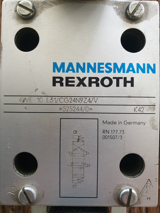 BOSCH-REXROTH 4/3 Wegeventil 4WE10L31/CG24N9Z4/V