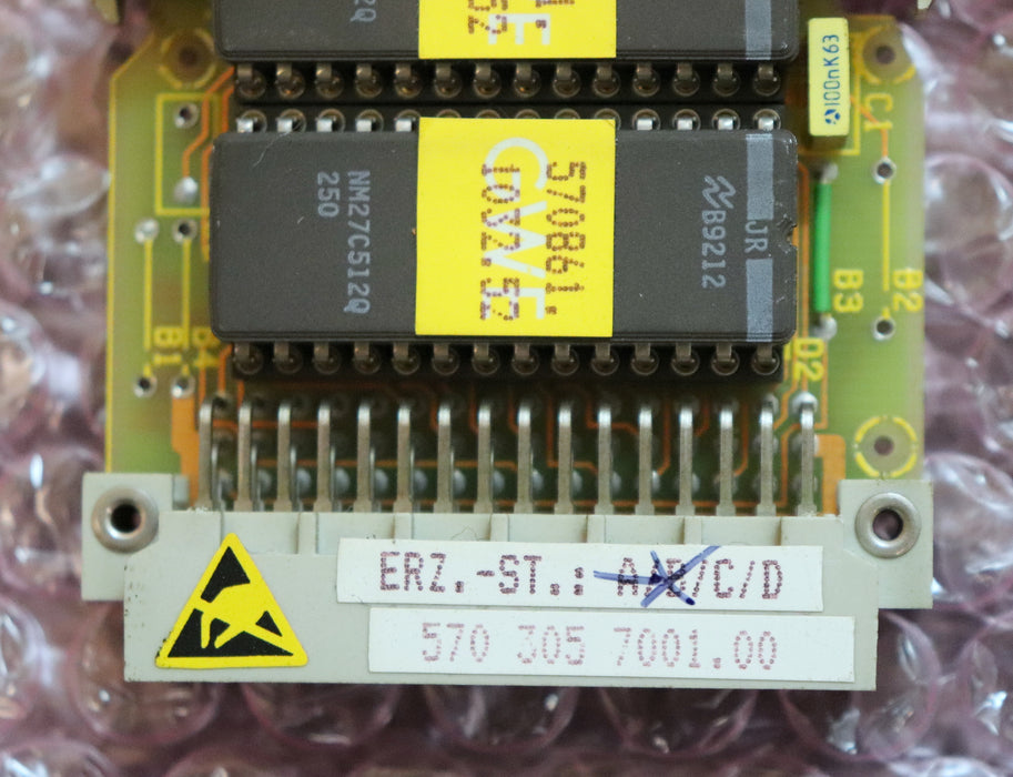 SIEMENS SINUMERIK EPROM-Modul 6FX1861-1BX-5C 570 305 7001.00 gebraucht - ok