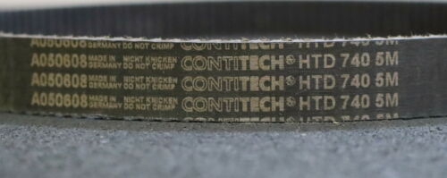 CONTITECH Zahnriemen Timing belt 5M Länge 740mm Breite 19mm - unbenutzt