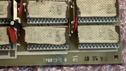 VEM NUMERIK RFT DDR Platine 414924-5 NKM 590813-5 mit EPROMS gebraucht - ok