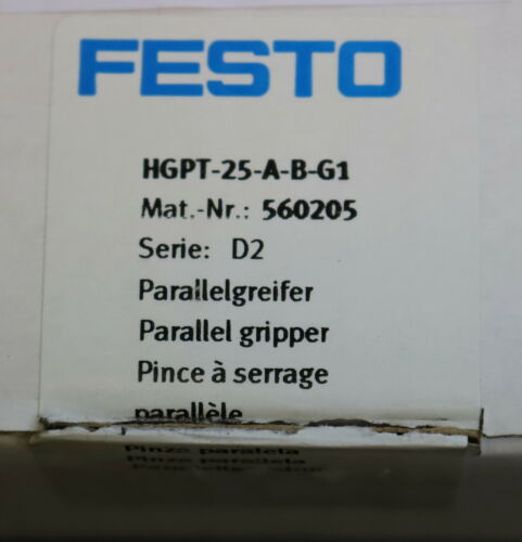 FESTO Parallelgreifer Parallel gripper HGPT-25-A-B-G1 Art.Nr. 560205 Hub 60mm